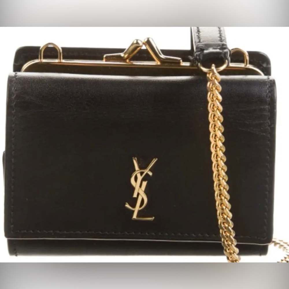 Authentic Saint Laurent Monogram Belt Bag